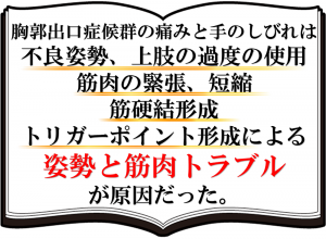 胸郭出口症候群の原因は