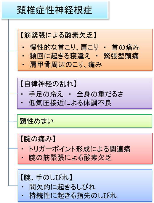 頚椎症神経根症